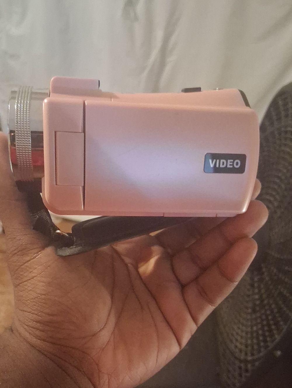 Pink Video Camcorder - Compact Digital Handheld Camera